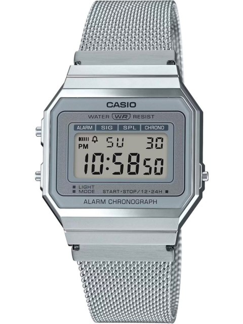 Casio Zegarek Unisex Casio Retro Vintage A700WM-7A + BOX