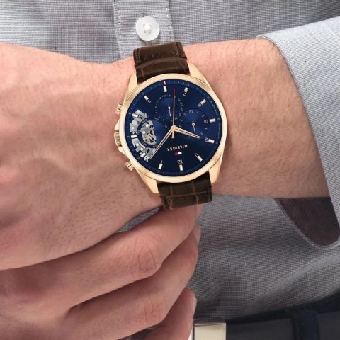 Tommy Hilfiger ZEGAREK MĘSKI TOMMY HILFIGER 1710453 BAKER (zf043e)