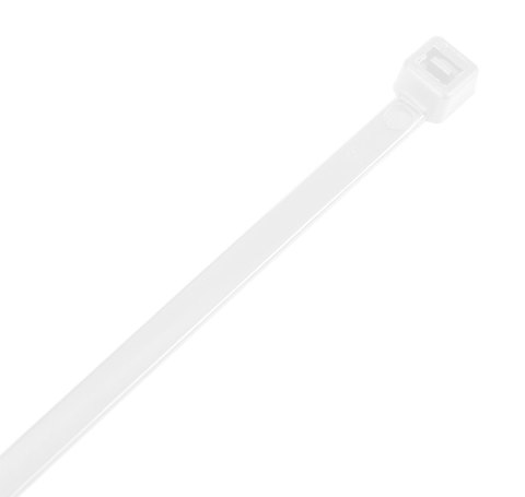 Opaski zaciskowe EXTREME 4.8 x 370 mm, białe, 50 szt.