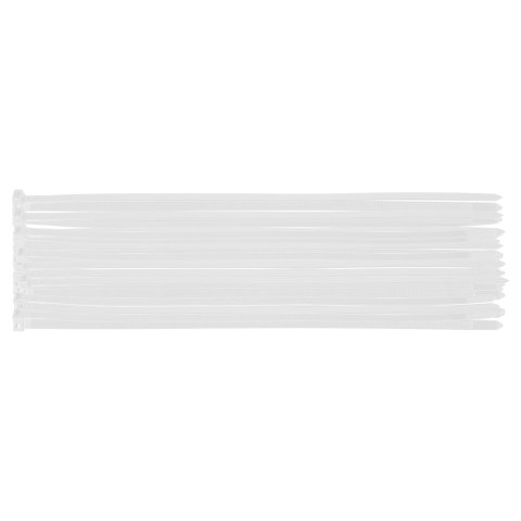 Opaski zaciskowe EXTREME 7.6 x 300 mm, białe, 50 szt.
