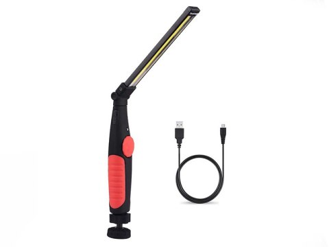 71-496# Lampa warsztatowa led lw510 składana magnes"