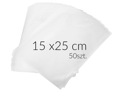 44-440# Worki do żywności 15x25 50szt