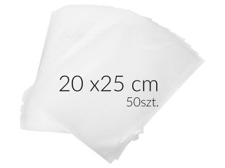 44-441# Worki do żywności 20x25 50szt
