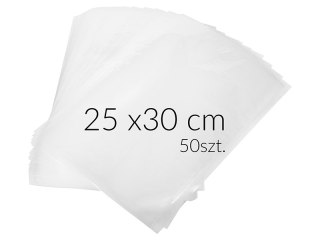 44-442# Worki do żywności 25x30 50szt