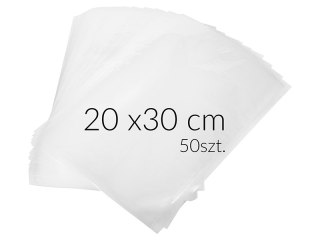 44-444# Worki do żywności 20x30 50szt