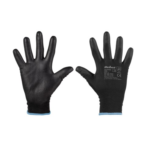 Rękawice robocze poliuretanowe CS-P002 r.9 L (12kpl.)
