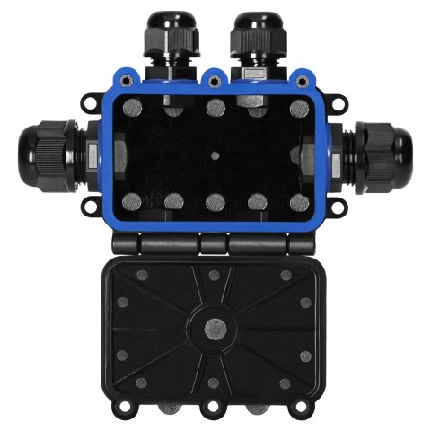 Puszka n/t HD IP68, 0,75-4,0mm? ,2 dławnice M20, 4 dławnice M16