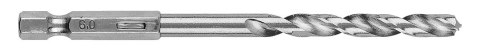 Wiertło do metalu Hex 6.0 mm, 2 szt.
