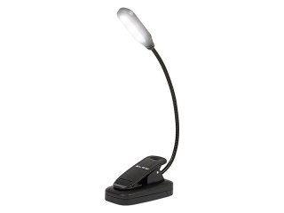 44-162# Lampka biurkowa led lb-18 z klipsem czarna`