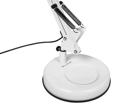 44-168# Lampka biurkowa led lb-23 biała z lupą"