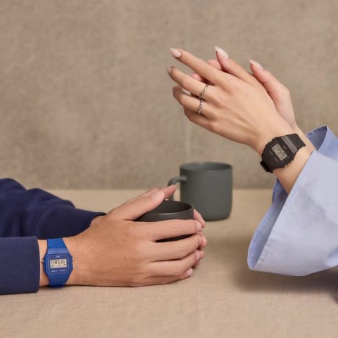 Casio ZEGAREK MĘSKI CASIO F-91WB-2A1DF + BOX