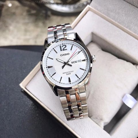 Casio ZEGAREK MĘSKI CASIO MTP-1335D-7A (zd026d) + BOX