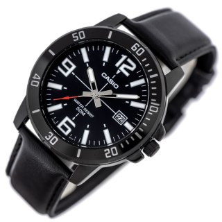 Casio ZEGAREK MĘSKI CASIO MTP-VD01BL-1B (zd169d) + BOX