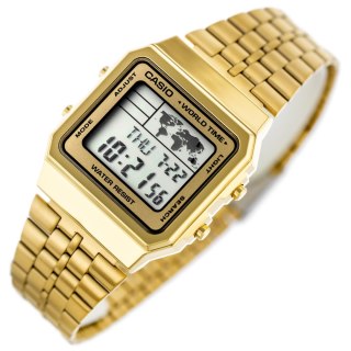 Casio ZEGAREK MĘSKI CASIO VINTAGE A500WGA-9DF (zd158d) + BOX