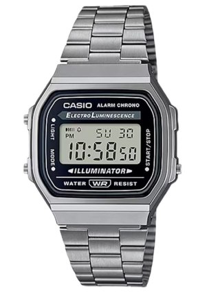 Casio ZEGAREK UNISEX CASIO A168WGG-1A (zd088e) - KLASYKA + BOX