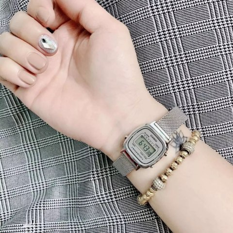 Casio Zegarek Damski Casio Retro Vintage LA670WEM-7DF + BOX
