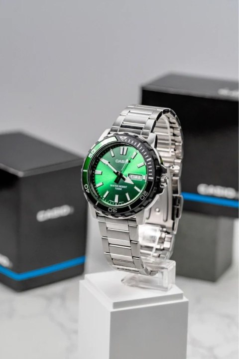 Casio Zegarek Męski Casio Collection MTD-125D-3A + BOX