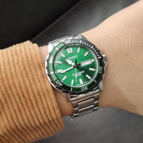 Casio Zegarek Męski Casio Collection MTD-125D-3A + BOX