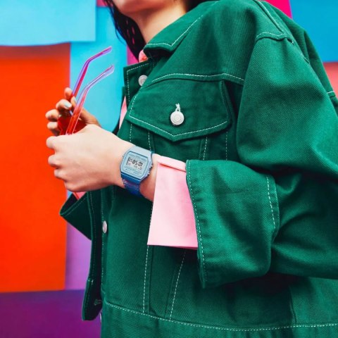 Casio Zegarek Unisex Casio Retro Vintage F-91WS-2 (zd648b) + BOX