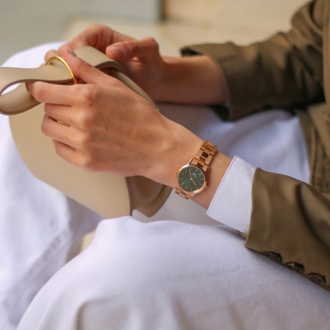 Daniel Wellington ZEGAREK DAMSKI DANIEL WELLINGTON DW00100421 Iconic Emerald 28mm + BOX