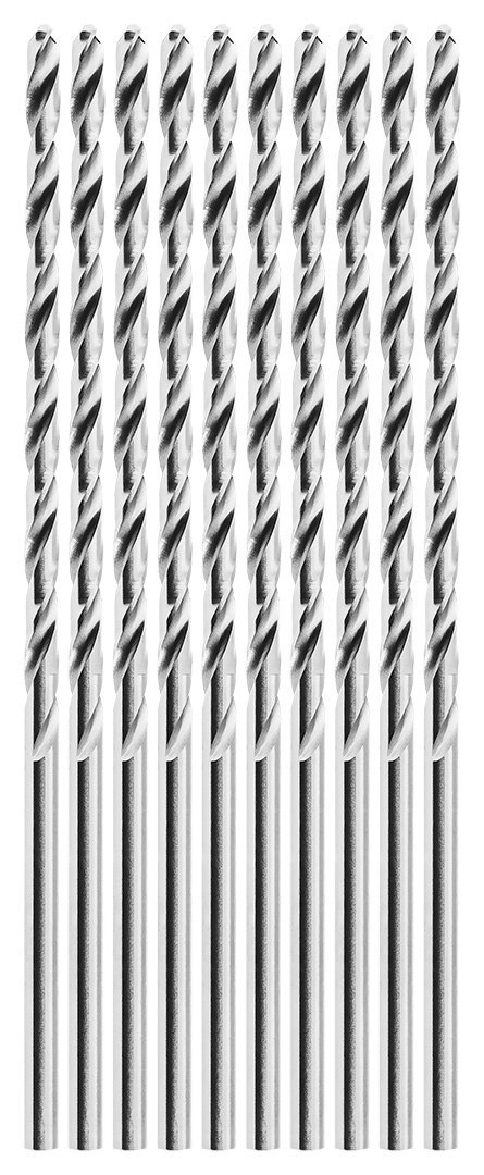 Wiertła do metalu Baildon BASIC DIN 340 RN NWKb 1 mm, HSS (S), 56-33 mm, wielokrotność 10