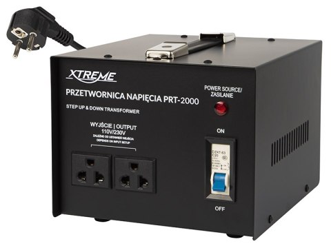 58-701# Przetwornica 230v -->110v prt-2000w
