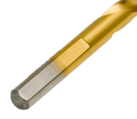 Wiertło do metalu Baildon DIN 338 RN 7 mm, HSS TiN (S), 109-69 mm (chwyt 3-płaszczyznowy)