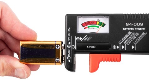Tester baterii i akumulatorków