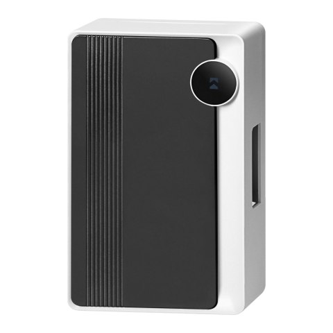 STRATIS AC, dzwonek przewodowy elektromechaniczny dwutonowy, 230V, biało-czarny