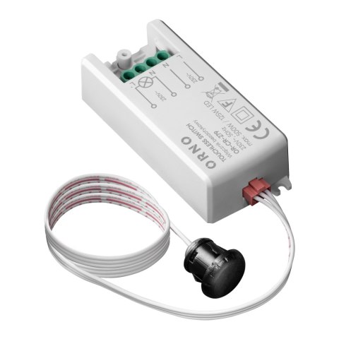 Włącznik bezdotykowy dwubiegunowy, IP20, 500W