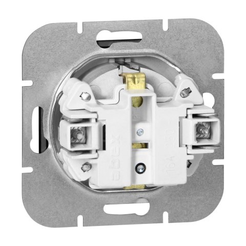Gniazdo pojedyncze p/t 2P+Z Schuko Pearl, 16A, 250V, PT-17P, czarny