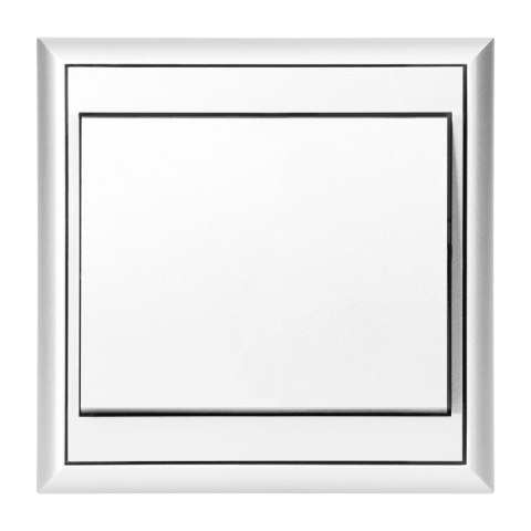 Łącznik krzyżowy p/t Luna, 10A, 250V, WP-8L, biały