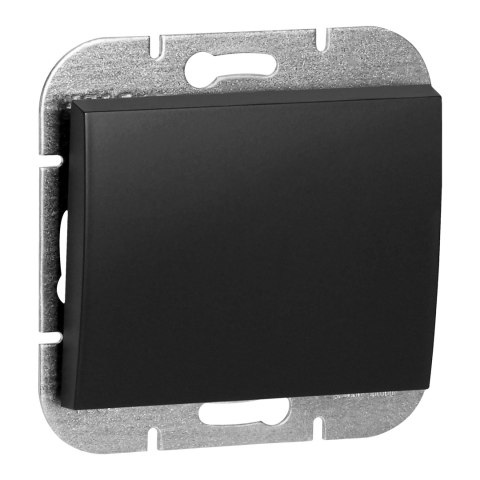 Łącznik p/t jednobiegunowy Onyx, 10A, 250V, WP-1O, czarny