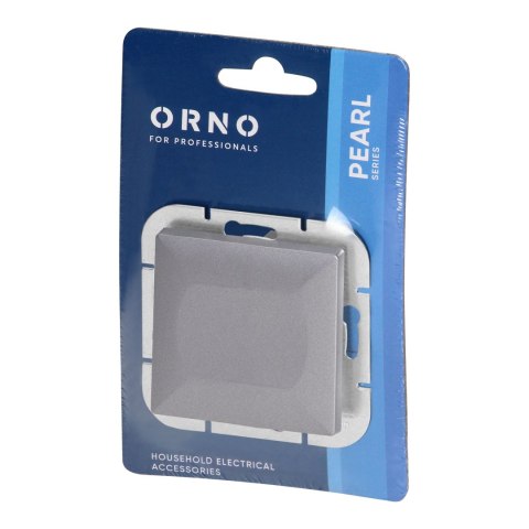 Łącznik p/t jednobiegunowy Pearl, 10A, 250V, WP-1P, antracyt