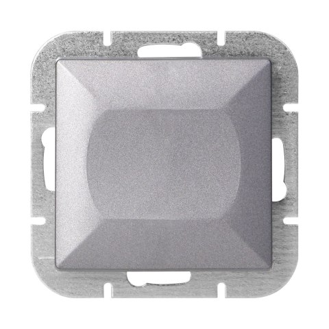 Łącznik p/t jednobiegunowy Pearl, 10A, 250V, WP-1P, antracyt