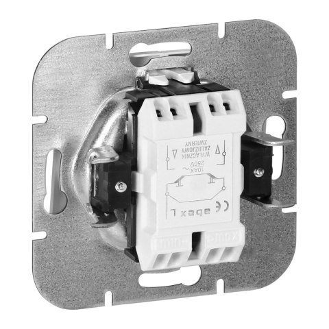 Łącznik roletowy p/t Pearl, 10A, 250V, WP-10P, biały