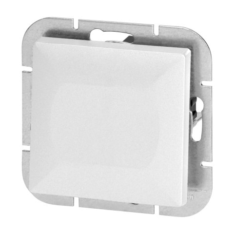 Łącznik schodowy p/t z podświeleniem Pearl, 10A, 250V, WP-5P/S, biały
