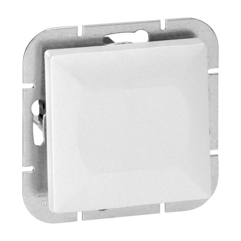 Łącznik schodowy p/t z podświeleniem Pearl, 10A, 250V, WP-5P/S, biały