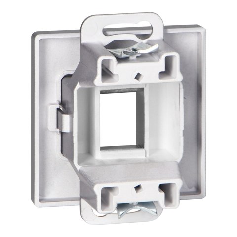 Płytka czołowa + 1xRJ45 Pearl, PC+ARJ45/P1, antracyt