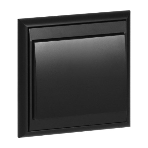 Przycisk dzwonek p/t Luna, 10A, 250V, WP-6/7L, czarny