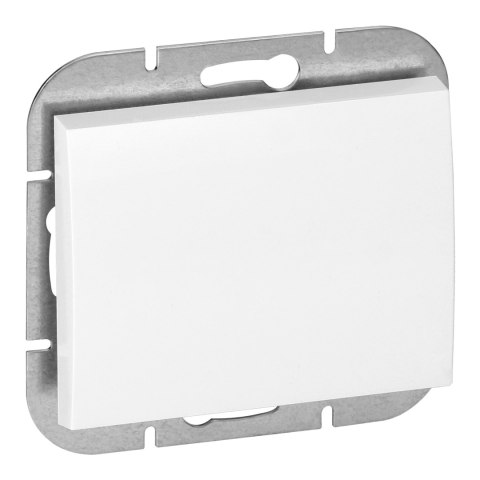 Przycisk dzwonek p/t Onyx, 10A, 250V, WP-6/7O, biały