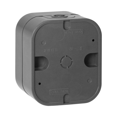 Łącznik n/t świecznikowy B2, 10A, 250V, IP54, WNT-2B2, szary