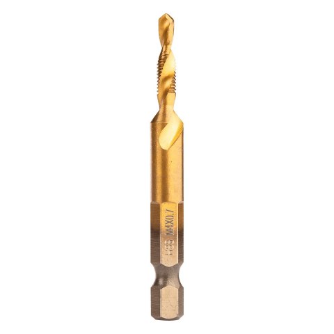Wiertło gwintujące HSS TiN, M4 x 0.7 mm, Hex