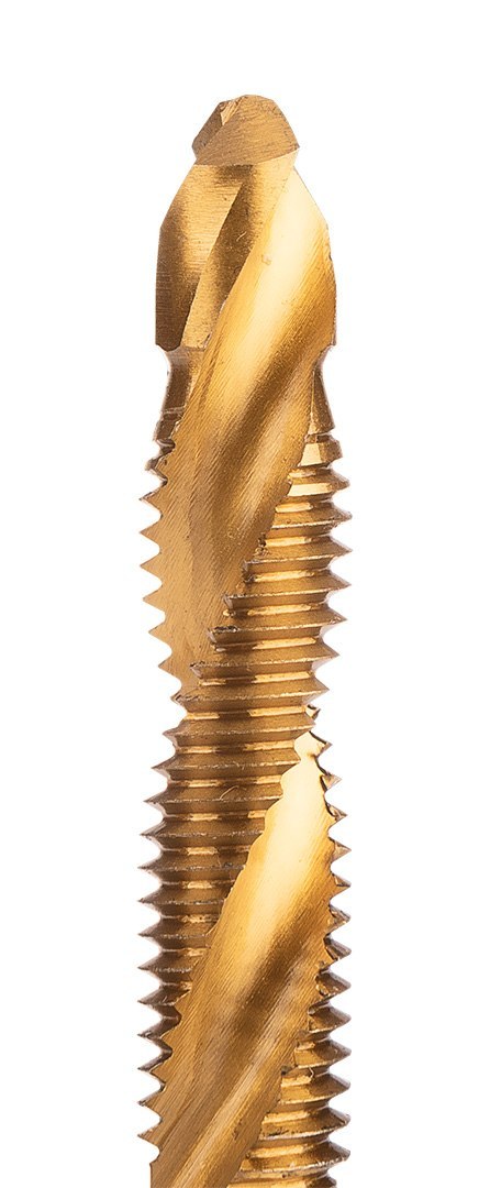 Wiertło gwintujące HSS TiN, M8 x 1.25 mm, Hex