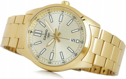 Casio ZEGAREK MĘSKI CASIO MTP-VD02G-9EUDF (zd217d) + BOX