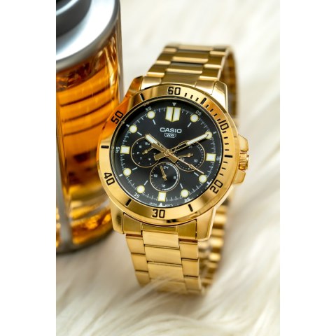 Casio Zegarek Męski Casio MTP-VD300G-1EUDF (zd268d) + BOX