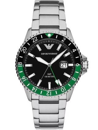 Emporio Armani ZEGAREK MĘSKI EMPORIO ARMANI AR11589 - Diver GMT (zi112a)