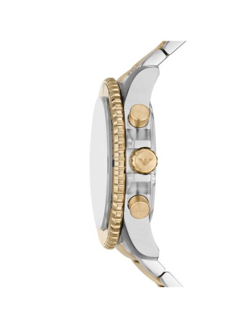 Emporio Armani ZEGAREK MĘSKI EMPORIO ARMANI AR11606 Two-Tone Chronograph + BOX