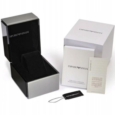 Emporio Armani ZEGAREK MĘSKI EMPORIO ARMANI AR11606 Two-Tone Chronograph + BOX
