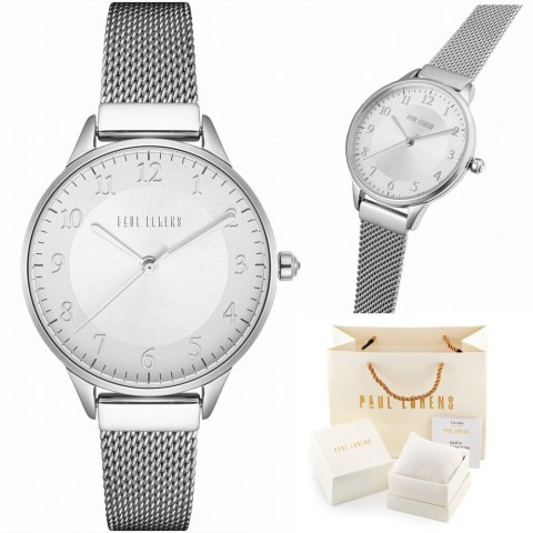 Paul Lorens ZEGAREK DAMSKI PAUL LORENS - PL12189B-3C1 (zg550b) + BOX